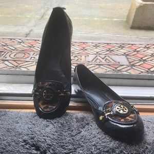Tory Burch chic leopard print flats ❤️